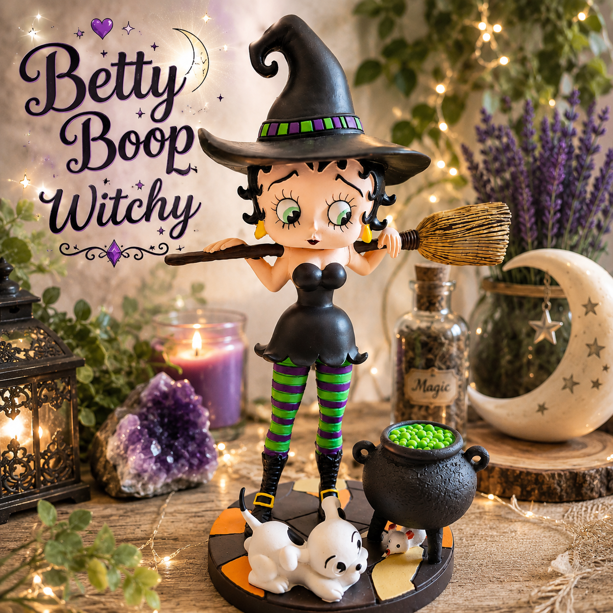 Betty Boop Witchy – Figurine décorative