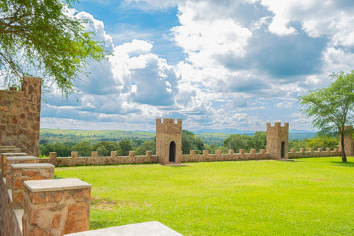 Kumbali Castle Garden with spectacular views
