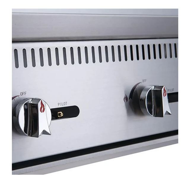 Thumbnail: Dukers Appliance Co DCCB24 24" Countertop Gas Radiant Charbroiler, (2) Burners, 