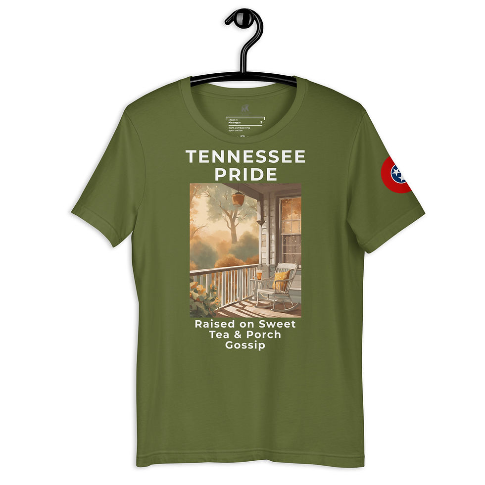 Thumbnail: Tennessee Pride - Raised on Sweet Tea & Porch Gossip