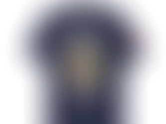 A navy blue T-shirt featuring the text “TENNESSEE PRIDE” above an illustration of a cozy Southern porch swing surrounded by blooming flowers and greenery. Beneath the image, the text reads “Come Sit a Spell.” The right sleeve displays a red Tennessee state flag emblem.