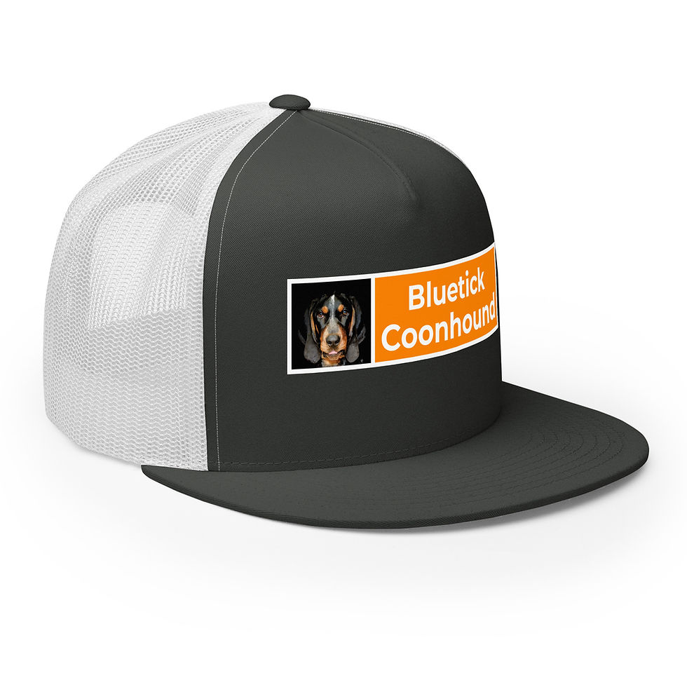 Thumbnail: Trucker Cap - Bluetick Coonhound