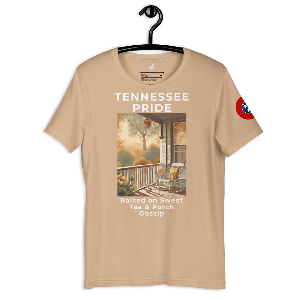 Thumbnail: Tennessee Pride - Raised on Sweet Tea & Porch Gossip