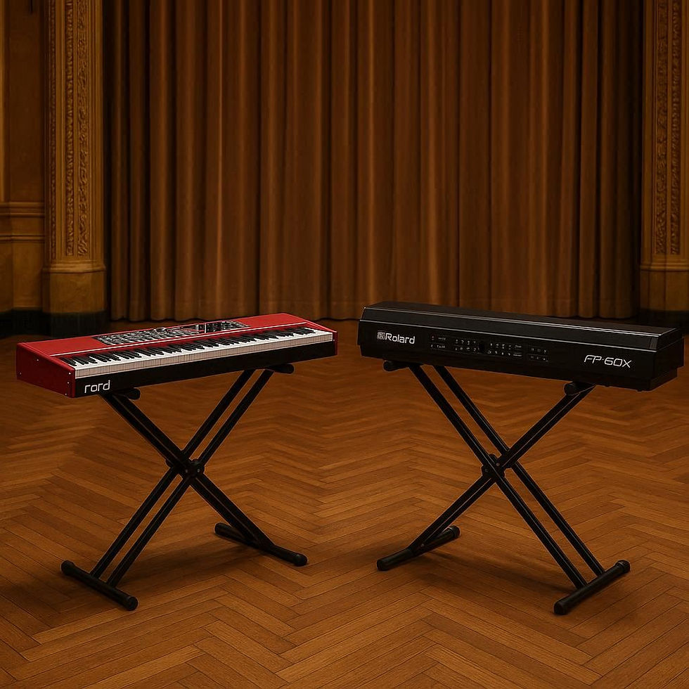 Miniatura: Audio Evolution SF2 - Nord Stage + Roland FP-60X 50 Pianos