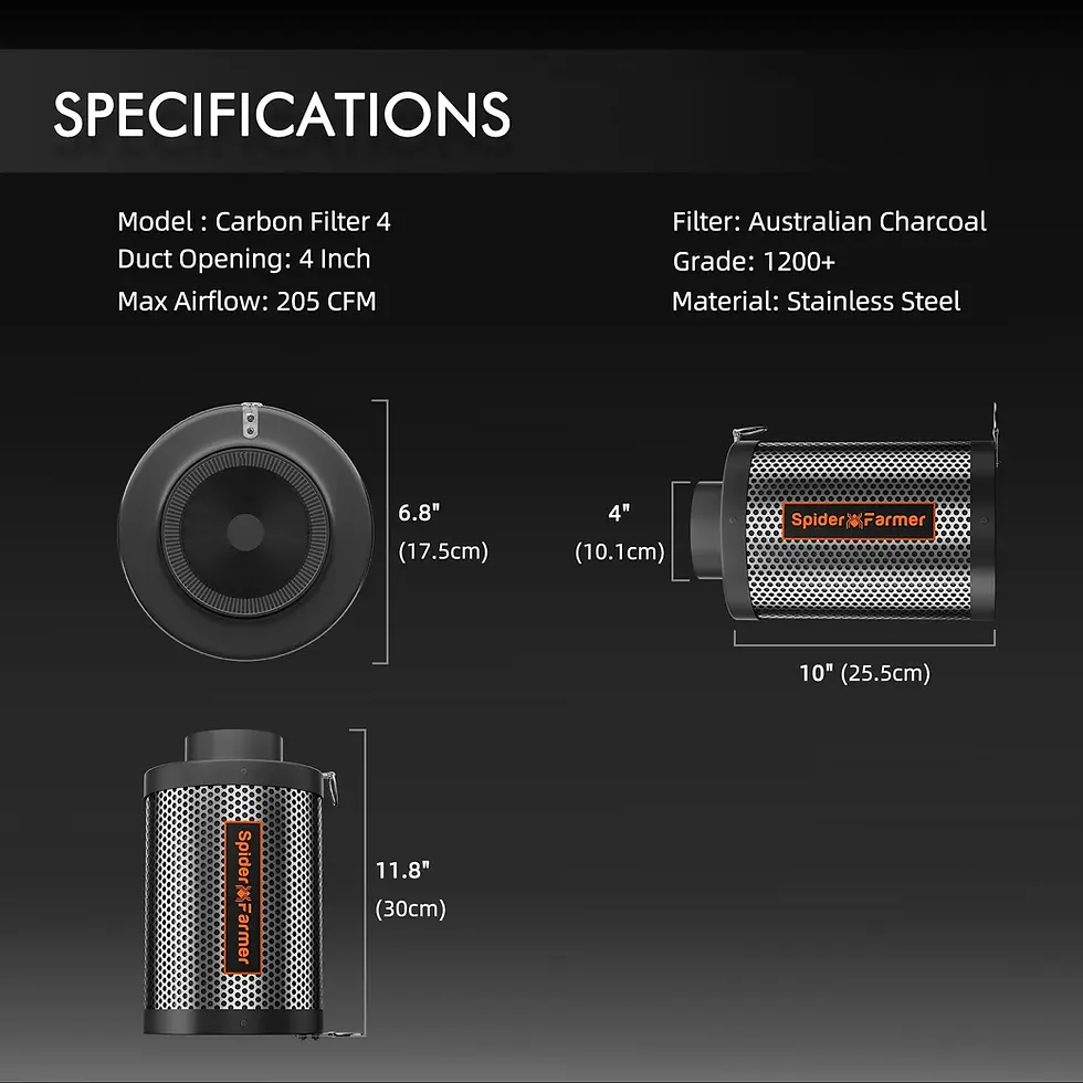 Miniaturbild: 2025 Spider Farmer® 70x70x160cm Complete Grow Tent Kit丨SF1000 301H EVO