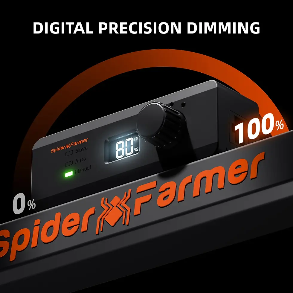 Miniaturbild: 2025 Spider Farmer® G4500 320W WiFi & Bluetooth App-Controlled LED Grow Light