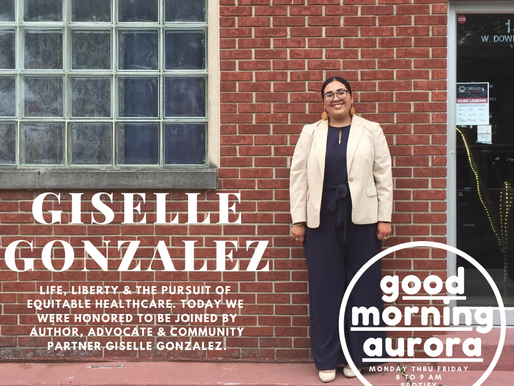 Monday | 8/10/2020 | Life, Liberty & The Pursuit Of Equitable Healthcare. A Conversation w/ Giselle