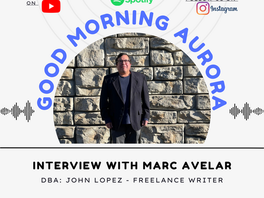 Monday | 11/28/2022 | Marc Avelar (DBA John Lopez): Freelance Writer