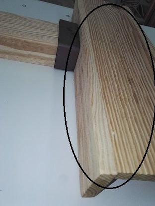 Miniatura: Viga hueca decorativa, Largo 2450, sección 120*155*120