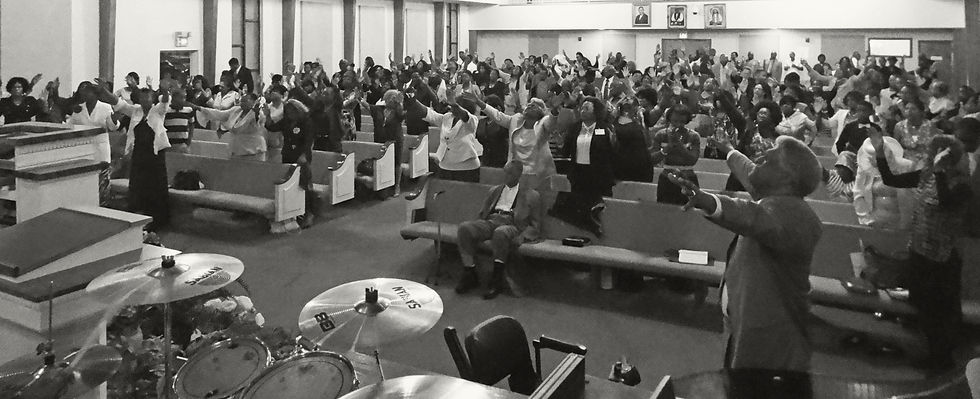 Pentecostal Temple COGIC service