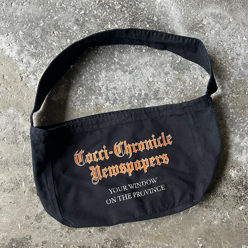 VINTAGE NEWSPAPER BAG