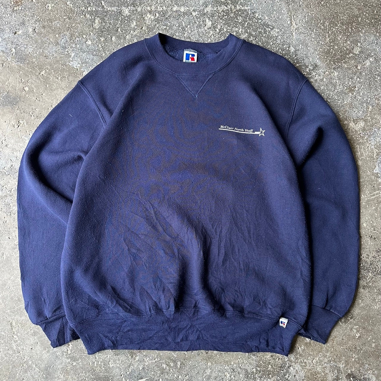 90s RUSSELL CREWNECK L