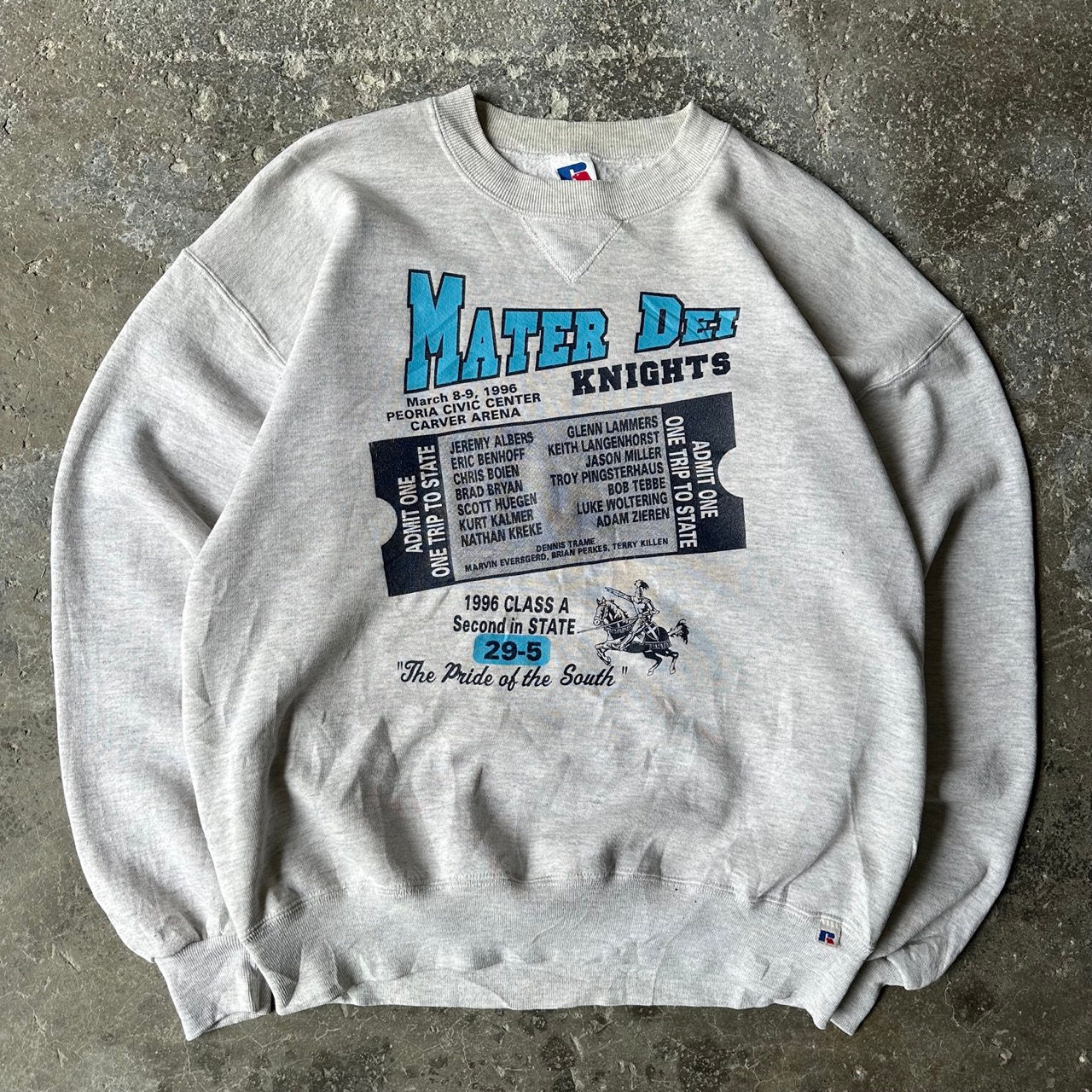 90s RUSSELL CREWNECK L