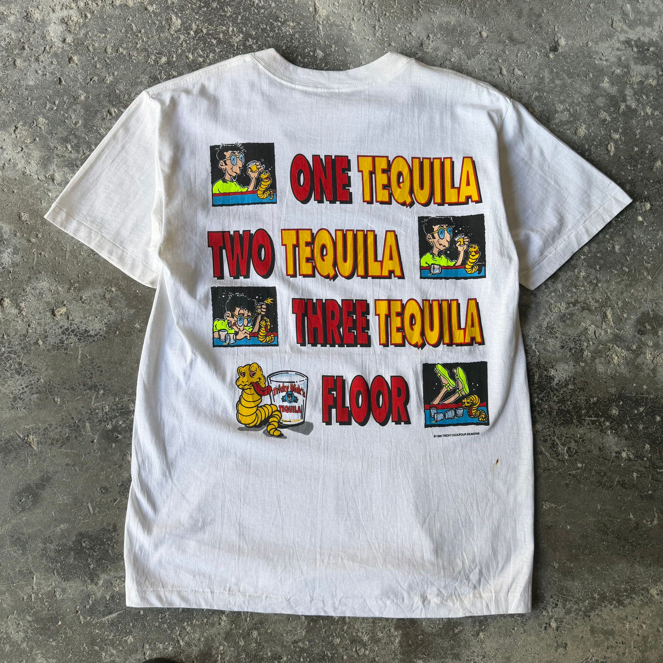 90s TEQUILA SINGLE STITCH TEE XL