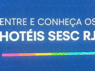 SESC, expôs o serviço de excelência em hotelaria aos visitantes em evento de turismo no Brasil