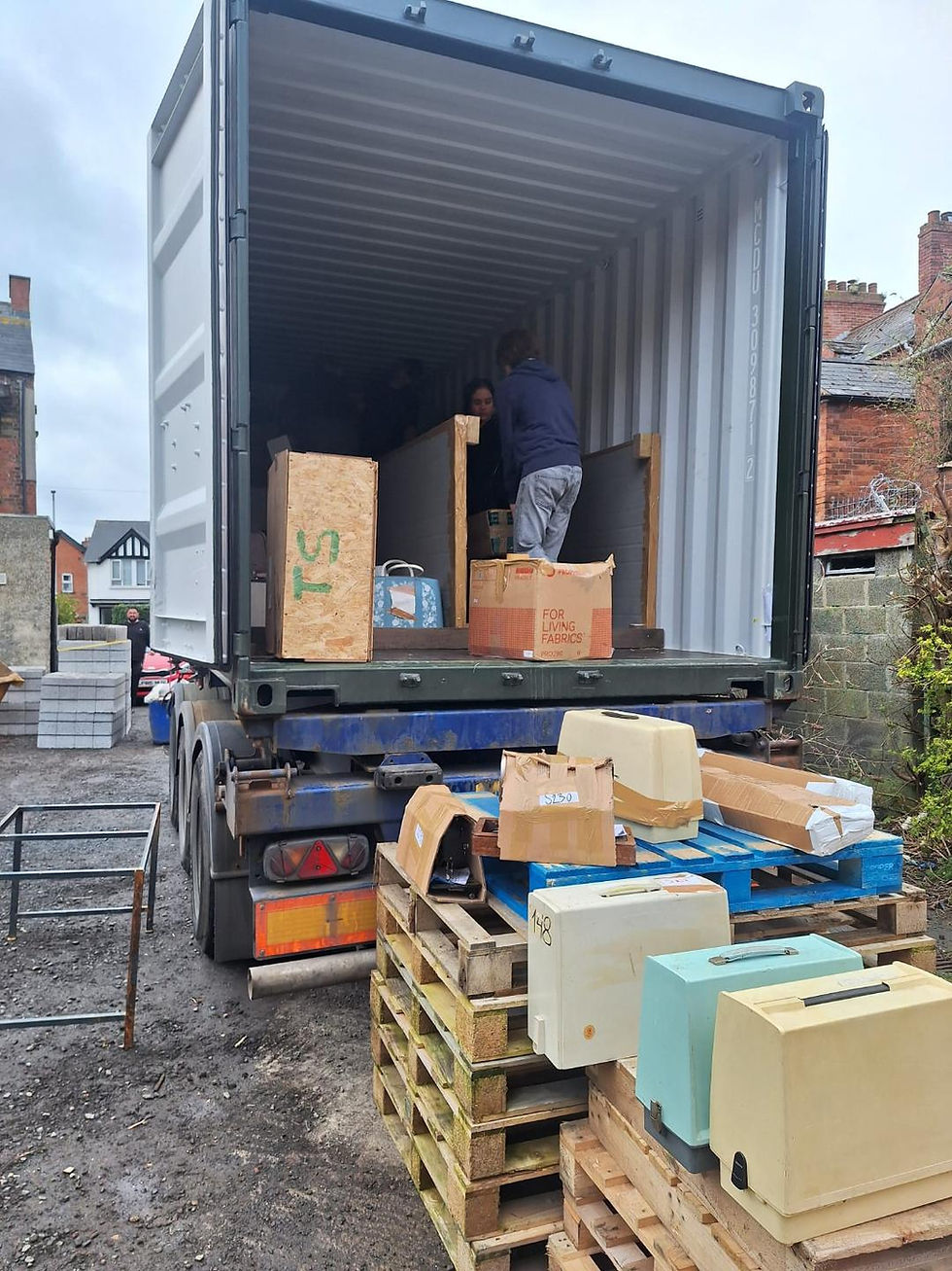 Northern  Ireland  sewing  machines  bound  for  Malawi  and  Tanzania