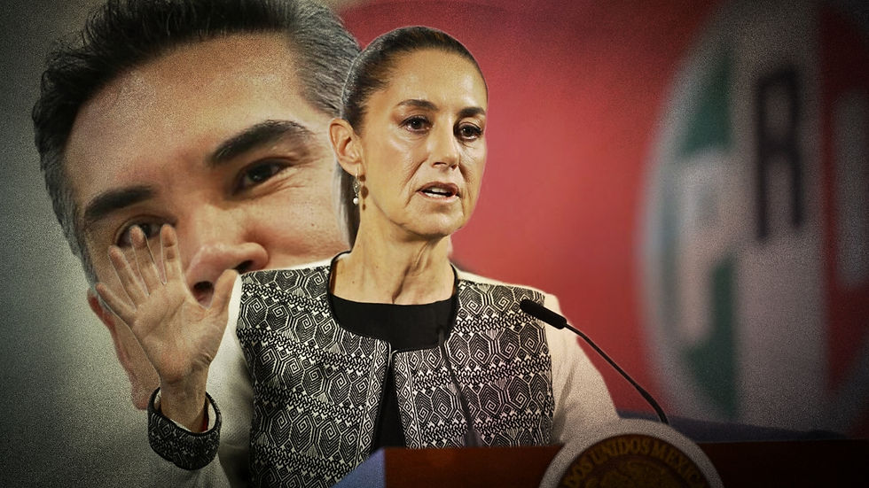 "Por lavado de dinero" le expropian terreno a Alito Moreno, explicó la presidenta Sheinbaum