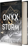 The cover for Onyx Storm by Rebecca Yarros