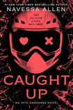 A motorcycle helmet with a heart for one eye, and the letter x for another sit against a black background. It is surrounded by broken glass.