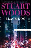 The book cover for Black Dog By Stuart Woods