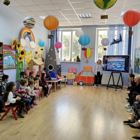 "ვარსკვლავები"-ს ჯგუფში მოგზაურობის თემაზე პრეზენტაცია გაიმართა