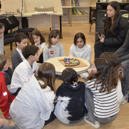 VII კლასის მოსწავლეებმა ძველი ანტიკური ხანის მოდელირება მოახდინეს