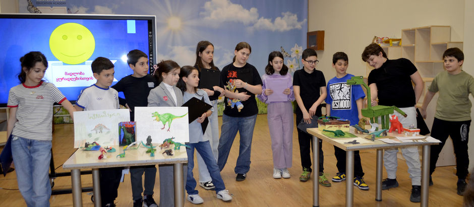 წინარეისტორიული ხანა - მეხუთეკლასელების პრეზენტაცია