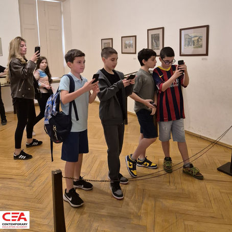 V ა კლასის მოსწავლეეები ჭავჭავაძის სახლ-მუზეუმში