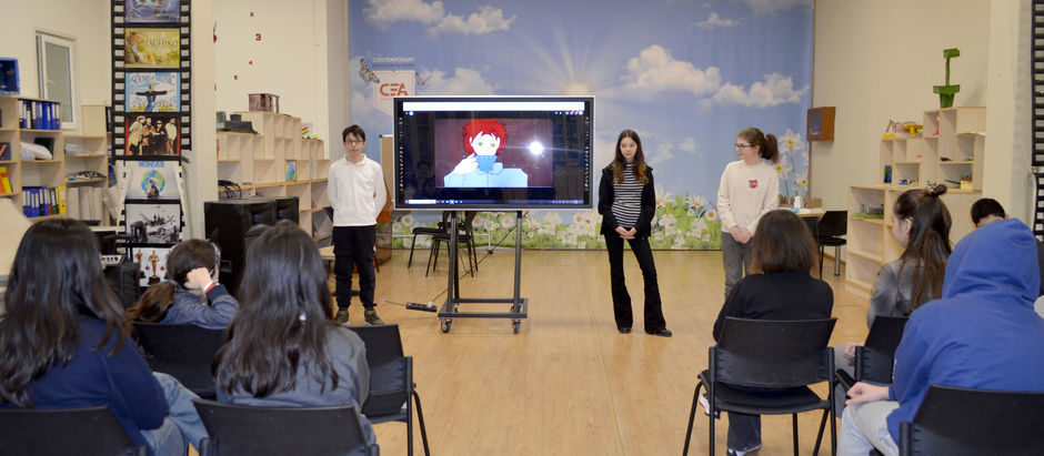 CEA-ს მერვეკლასელებმა ანიმაციები შექმნეს