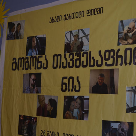 ფილმის პრეზენტაცია "გოგონა თავშესაფრიდან ნია"