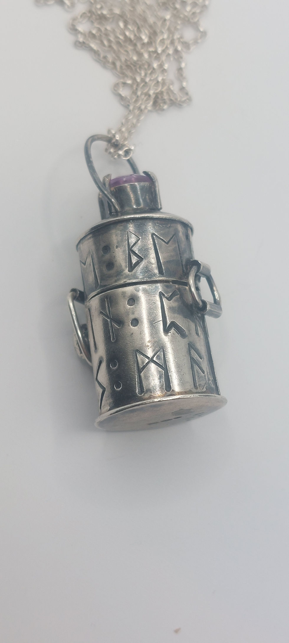 Thumbnail: 'Magic in Progess' casket with pink amethyst