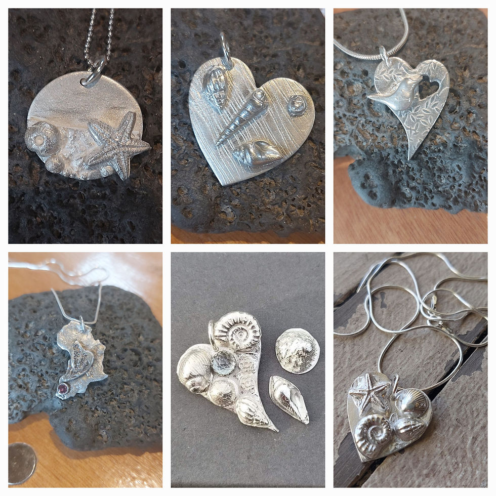 Thumbnail: Christmas Silver Clay Workshop Sunday 19th November at 11.30 at the Craft Barn