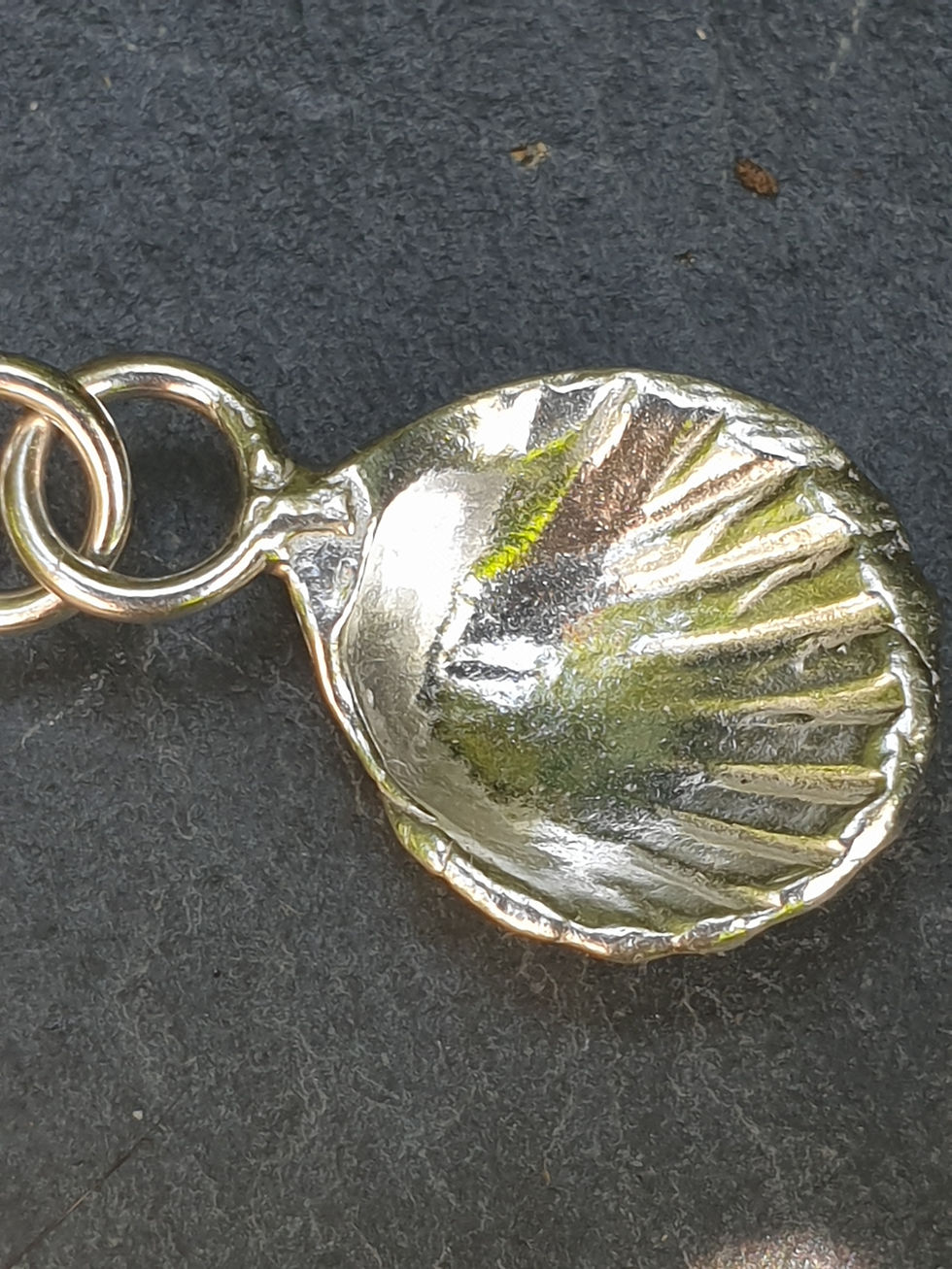 Thumbnail: Fine Silver Shell Pendant