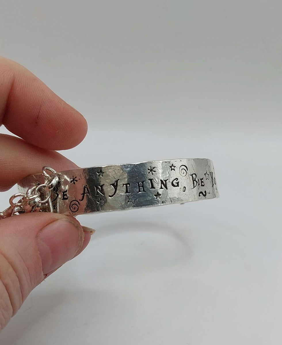 Thumbnail: 'In a World...'hinged bangle