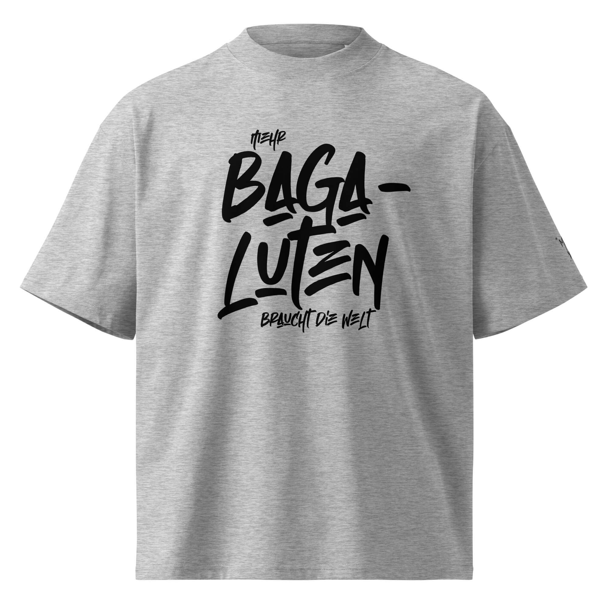 Bio Oversized High-Neck T-Shirt - Bagaluten