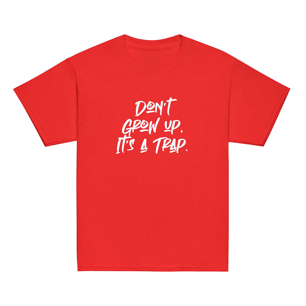 Thumbnail: Youth classic tee - Don`t Grow Up