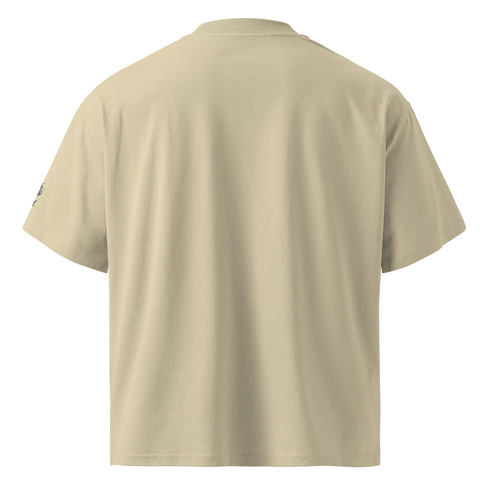 Thumbnail: Bio Oversized High-Neck T-Shirt - Schabernack