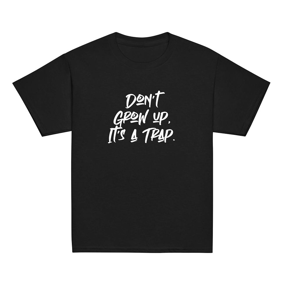 Thumbnail: Youth classic tee - Don`t Grow Up