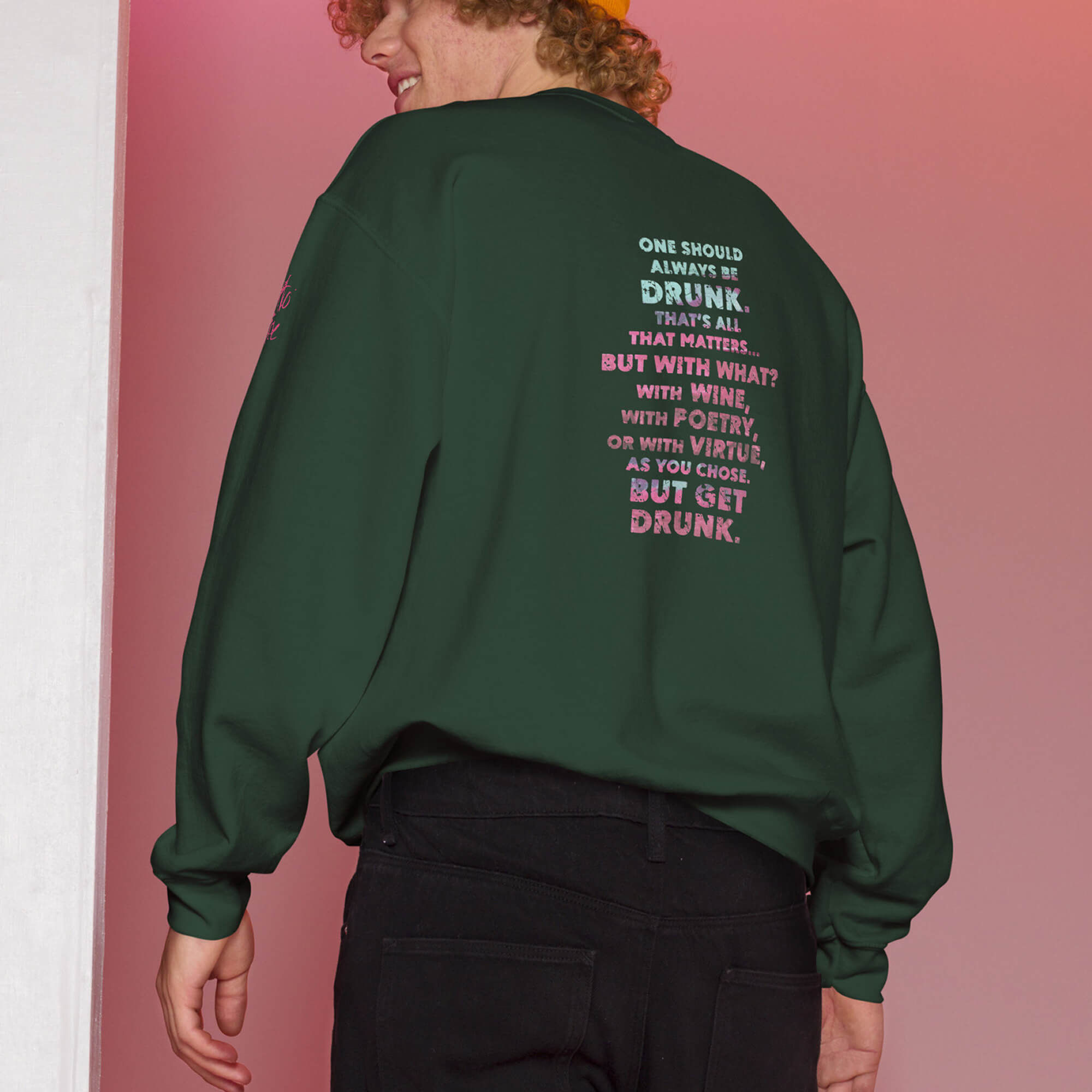 Unisex Sweatshirt "Let`s be Drunk"