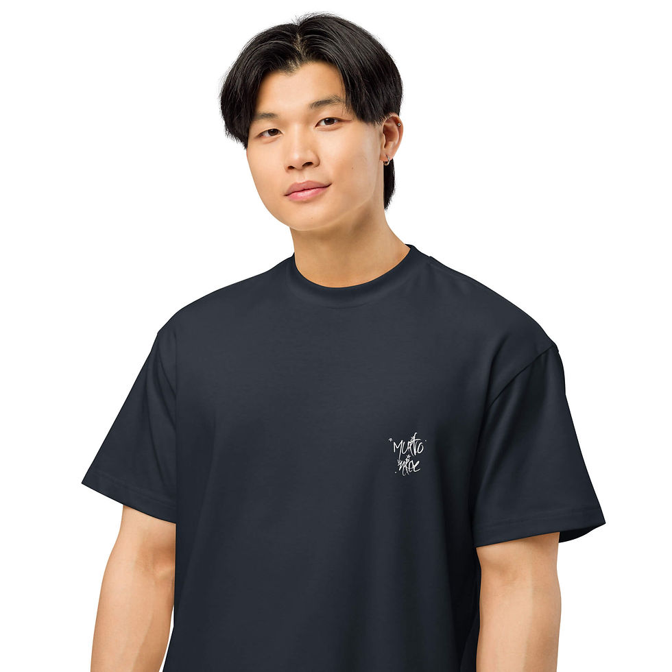 Thumbnail: Boxy Oversized Tee - Kinda Care Kinda Don’t