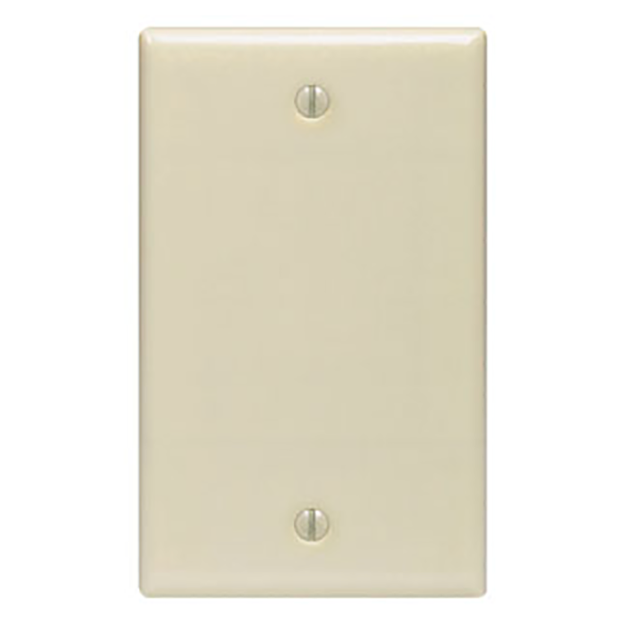 TAPA PLASTICO CIEGA 2X4 MARFIL, LEVITON No 86014