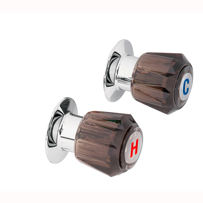 MANERAL PARA REGADERA ACRILICO HUMO FOSET JGO, MOD:MR-200H