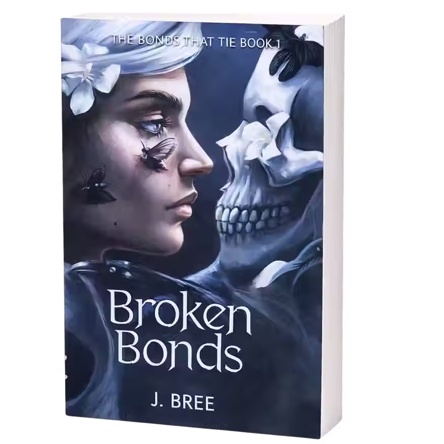 Broken Bonds by J Bree book cover displayed in a single product photo.