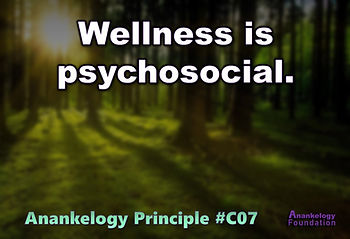 <p class="font_8" style="text-align: center">Which do you think is more likely?</p>
<p class="font_8" style="text-align: center">Mental illness occurs only in the mind so changing one’s thinking leads to mental wellbeing.</p>
<p class="font_8" style="text-align: center">OR</p>
<p class="font_8" style="text-align: center">Mental and physical wellbeing results from a mix of internal and external wellness factors.</p>
<p class="font_8"><br></p>
<h2 class="font_2"><strong>Anankelogy</strong></h2>
<p class="font_8">Anankelogy recognizes how the quality of your wellbeing depends equally on internal and external factors. This challenges conventional thinking in your favor. Wellness remains elusive when failing to complement its internal contributors with its external contributors.</p>
<p class="font_8"><br></p>
<p class="font_8">Conventional thinking around wellness, at least in a Western cultural context, tends to bend toward <a href="https://pubmed.ncbi.nlm.nih.gov/33289576/"><strong>internal psychological and biological determinants</strong></a>. Much of <a href="https://www.nimh.nih.gov/health/topics/psychotherapies#:~:text=What%20is%20psychotherapy%3F,patients%20in%20a%20group%20setting."><strong>psycho</strong></a><a href="https://en.wikipedia.org/wiki/Psychotherapy"><strong>therapy</strong></a> assumes if you change enough of your thinking and behaviors you will attain wellness. Much disappointment soon follows.</p>
<p class="font_8"><br></p>
<p class="font_8">Only recently has the practice of psychiatry and related fields begun to acknowledge external <a href="https://www.ncbi.nlm.nih.gov/pmc/articles/PMC3863696/"><strong>socioenvironmental contri</strong></a><a href="https://www.ncbi.nlm.nih.gov/pmc/articles/PMC10786006/"><strong>butors to wellbeing</strong></a>. A <a href="https://www.ncbi.nlm.nih.gov/pmc/articles/PMC1466742/"><strong>biopsychosocial model</strong></a> emerged in the late 20th century, but the old model persists. If you seek out healing, expect the internally reductionist paradigm to persist.</p>
<p class="font_8"><br></p>
<p class="font_8">After all, it can be easier to get a struggling individual to adjust to a sick system than to cure an immensely large sick system. When the impersonal healer objectifies the body of those hurt by society, they don’t have to face the possibility that they’re contributing to the ongoing damage.</p>
<p class="font_8"><br></p>
<p class="font_8">If all of your anxiety about losing your job springs from unfair yet legally protected actions from your boss, psychotherapy may not be the answer. Perhaps the psychotherapist can help the client nail the source of their anxiety to a situation beyond their personal control. But then what?</p>
<p class="font_8"><br></p>
<h2 class="font_2"><strong>Need-response</strong></h2>
<p class="font_8">Need-response picks up there. As a new professional practice, it starts with the foundational premise that <em><strong>wellness is psychosocial</strong></em>. Anankelogy recognizes how your wellbeing gets shaped equally by internal bio-psychological factors and socioenvironmental factors.</p>
<p class="font_8"><br></p>
<p class="font_8">Instead of trying to integrate a new <a href="https://en.wikipedia.org/wiki/Biopsychosocial_model"><strong>biopsychosocial model</strong></a> or <a href="https://en.wikipedia.org/wiki/Diathesis%E2%80%93stress_model"><strong>vulnerability-stress model</strong></a>, need-response begins with a <a href="https://bhma.org/wp-content/uploads/2017/07/JHH7.1_article1_.pdf"><strong>holistic premis</strong></a><a href="https://www.ncbi.nlm.nih.gov/pmc/articles/PMC5508938/"><strong>e of wellness</strong></a>. Instead of assuming society functions well with its current alienating norms (privileging <a href="https://www.anankelogyfoundation.org/post/glossary#viewer-c1aik"><strong>avoidant adversarialism</strong></a>), need-response works to reconnect us with each other to optimize our personal and collective wellbeing.</p>
<p class="font_8"><br></p>
<p class="font_8">Need-response’s holistic approach goes further and includes a spiritual dimension. Anankelogy recognizes that recurring spiritual practices dependably correlates with resolution of needs. For example, the more you vulnerably trust Creator G-d when acknowledging being too powerless to face a crisis on your own, you “inexplicably” can find ways to rise above the problem and find a meaningful solution.</p>
<p class="font_8"><br></p>
<p class="font_8"><a href="https://www.eajournals.org/wp-content/uploads/The-Relevance-and-Significance-of-Correlation-in-Social-Science-Research.pdf"><strong>Social sciences recognize moderate correlations</strong></a> between two variables as significant because of the complexities involved. Anankelogy dares to apply this to the objective fact of each <a href="https://www.anankelogyfoundation.org/post/glossary#viewer-2np8e"><strong>unchosen need</strong></a>.</p>
<p class="font_8"><br></p>
<h3 class="font_3"><strong>Reactive Problem</strong></h3>
<p class="font_8">The less we appreciate wellness as equally internal and external, the more we can get pulled into what anankelogy recognizes as <a href="https://www.anankelogyfoundation.org/post/glossary#viewer-380l0"><strong>psychosocial imbalance</strong></a><strong>.</strong>You either address your sensitive <a href="https://www.anankelogyfoundation.org/post/glossary#viewer-3orlj"><strong>self-needs</strong></a> at the expense of your affected <a href="https://www.anankelogyfoundation.org/post/glossary#viewer-3orlj"><strong>social needs</strong></a>, or you address your sensitive <a href="https://www.anankelogyfoundation.org/post/glossary#viewer-3orlj"><strong>social needs</strong></a> at the expense of your affected <a href="https://www.anankelogyfoundation.org/post/glossary#viewer-3orlj"><strong>self-needs</strong></a>.</p>
<p class="font_8"><br></p>
<p class="font_8">For example, exaggerating your <a href="https://www.anankelogyfoundation.org/post/glossary#viewer-3orlj"><strong>self-need</strong></a>for <em>privacy</em> to the point of neglecting your <a href="https://www.anankelogyfoundation.org/post/glossary#viewer-3orlj"><strong>social need</strong></a> for <em>intimacy</em>. Or becoming overdependent on others to satisfy your <a href="https://www.anankelogyfoundation.org/post/glossary#viewer-3orlj"><strong>social need</strong></a> for <em>supports</em> that you underserve your <a href="https://www.anankelogyfoundation.org/post/glossary#viewer-3orlj"><strong>self-need</strong></a>for <em>self-initiative</em>. Your body then warns you with emotional pain that something here is not quite right.</p>
<p class="font_8"><br></p>
<p class="font_8">We often react to this emotional pain with “<em><strong>psychosocial vacillation</strong></em>” of swinging between the extremes of “<a href="https://en.wikipedia.org/wiki/Reductionism"><strong>reductionist</strong></a><strong> </strong><a href="https://www.city-journal.org/article/the-problem-of-hyper-individualism"><strong>individual</strong></a><a href="https://medium.com/@absurdistan/hyper-individualism-is-destroying-this-country-a9773ef8907"><strong>ism</strong></a>” and “<a href="https://www.asexuality.org/en/topic/192098-being-collectivist-in-a-hyper-individualistic-society/"><strong>ex</strong></a><a href="https://www.jsr.org/hs/index.php/path/article/view/3718"><strong>aggerated</strong></a><strong> </strong><a href="https://www.ncbi.nlm.nih.gov/pmc/articles/PMC8581252/"><strong>collectiv</strong></a><a href="https://medium.com/@ghazali_firas/on-individualism-and-collectivism-c351c17a2453"><strong>ism</strong></a>”. We attach ourselves ideologically to generalizations trusted to ease this emotional tension. We take a political side to cope with our troubled <a href="https://www.anankelogyfoundation.org/post/glossary#viewer-380l0"><strong>psychosocial orientation</strong></a>.</p>
<p class="font_8"><br></p>
<p class="font_8">Full wellness remains disturbingly elusive the more we cling to <a href="https://www.anankelogyfoundation.org/post/glossary#viewer-dcbm3"><strong>civic</strong> <strong>legalism</strong></a> for relief. That’s when we prioritize obedience to laws or to social norms over serving the needs for which laws and norms exist. Wellness actually declines the more avoid its psychosocial foundation.</p>
<p class="font_8"><br></p>
<p class="font_8">Where do you go for professional help to address a load of anxiety overwhelming your life from some situation? Seeking psychotherapy can be fruitlessly <a href="https://www.ncbi.nlm.nih.gov/pmc/articles/PMC3698814/"><strong>stigma</strong></a><a href="https://www.ncbi.nlm.nih.gov/pmc/articles/PMC5347358/"><strong>tizing</strong></a> if implicitly expecting to adjust only your internal factors. Seeking legal or political help can become counterproductive if only offering some pain relief after adjusting some external factors.</p>
<p class="font_8"><br></p>
<h3 class="font_3"><strong>Responsive Solution</strong></h3>
<p class="font_8">Need-response was created to equally address the internal biopsychological factors and externa socioenvironmental factors impacting your wellbeing. No other professional service exists that recognizes wellness as psychosocial from the start.</p>
<p class="font_8"><br></p>
<p class="font_8">Only need-response sets you up to resolve your affected <a href="https://www.anankelogyfoundation.org/post/glossary#viewer-3orlj"><strong>self-needs</strong></a><strong> </strong>and <a href="https://www.anankelogyfoundation.org/post/glossary#viewer-3orlj"><strong>social needs</strong></a> equally. Only need-response provides for <a href="https://www.anankelogyfoundation.org/post/glossary#viewer-380l0"><strong>psychosocial balancing</strong></a> your <a href="https://www.anankelogyfoundation.org/post/glossary#viewer-3orlj"><strong>self-needs</strong></a><strong> </strong>and <a href="https://www.anankelogyfoundation.org/post/glossary#viewer-3orlj"><strong>social needs</strong></a>. Only need-response seeks to fully resolve each other’s affected <a href="https://www.anankelogyfoundation.org/post/glossary#viewer-3orlj"><strong>self-needs</strong></a><strong> </strong>and <a href="https://www.anankelogyfoundation.org/post/glossary#viewer-3orlj"><strong>social needs</strong></a>.</p>
<p class="font_8"><br></p>
<p class="font_8"><a href="https://www.anankelogyfoundation.org/need-response/responsivism"><strong>Responsivism</strong></a><strong> </strong>begins at the individual level. But when held back by impenetrable social pressures, such responsive services can segue into a robust <a href="https://www.anankelogyfoundation.org/need-response/wellness-campaign"><strong>wellness campaign</strong></a>. The service client learns how to <em>speak truth to power </em>(<strong>STTP</strong>) in ways those powerful are incentivized to <em>listen to those impacted</em> (<strong>LTTI</strong>). Everyone’s wellness requires <em>psychosocial balance</em>.</p>
<p class="font_8"><br></p>
<p class="font_8">For example, many among the wrongly convicted innocent cannot be adequately served by either psychotherapy or legal resources. Psychotherapy may help them get through the consequences of an unresponsive judicial system, but the external contributors must be addressed.</p>
<p class="font_8"><br></p>
<p class="font_8">The legal system of the adversarial judicial process has yet to <a href="https://www.washingtonpost.com/opinions/the-cost-of-convicting-the-innocent/2015/07/24/260fc3a2-1aae-11e5-93b7-5eddc056ad8a_story.html"><strong>faithfully identify and address</strong></a> each viable case of wrongly convicted innocence. <a href="https://innocenceproject.org/"><strong>Innocence projects</strong></a> cannot serve each viable case of compelling innocence. If the available facts of the case do not present a path to reverse the wrongful conviction, even if they can see grounds for innocence, such <a href="https://innocencenetwork.org/"><strong>innocence litigators</strong></a> typically will not serve the innocent claimant. This includes a population <a href="https://www.valuerelating.com/_files/ugd/5d10a8_13fc0419c86848608d97e1ede260abf9.pdf"><strong>estimated</strong></a><strong> </strong>in the tens or perhaps hundreds of thousands. But our current legal system lets them all rot.</p>
<p class="font_8"><br></p>
<p class="font_8"><a href="https://www.anankelogyfoundation.org/need-response/responsivism"><strong>Responsivism</strong></a>takes a different approach. Instead of the court’s binary options (i.e., pass-fail, guilt-innocence, defendant-complainant), “<a href="https://www.anankelogyfoundation.org/need-response/responsive-innocence"><strong>responsive innocence</strong></a>” automatically scores the viability of an innocence claim.</p>
<p class="font_8">It invites the claimant to compare the details of their case to <a href="https://www.law.umich.edu/special/exoneration/Pages/about.aspx"><strong>known exonerations</strong></a>. The more the claimant can cite <a href="https://innocenceproject.org/the-issues/"><strong>factors producing other wrongful convictions</strong></a> (e.g., misidentification, official misconduct, tunnel vision, debunked forensic science, coerced confession), the higher the innocence viability score.</p>
<p class="font_8"><br></p>
<p class="font_8">This unique approach goes even further. It upends this impersonal and adversarial legal framework to serve the needs for which laws exist. The falsely accused claimant identifies what they see as the affected needs of the accuser or accusers. Then they can raise their own impacted needs. They respond to the needs of all involved, including the prosecutor and law enforcement authorities. The <a href="https://www.anankelogyfoundation.org/post/glossary#viewer-3orlj"><strong>self-needs</strong></a>and <a href="https://www.anankelogyfoundation.org/post/glossary#viewer-3orlj"><strong>social needs</strong></a> of all get addressed, toward better wellness for all.</p>
<p class="font_8"><br></p>
<h2 class="font_2"><strong>Responding to </strong><em><strong>your</strong></em><strong> needs</strong></h2>
<p class="font_8">How does this principle speak to your experience of needs? Post in our <a href="https://www.anankelogyfoundation.org/forum"><strong>Engagement forum</strong></a> your thoughtful response to one of these:</p>
<ul class="font_8">
<li><p class="font_8">I’m in therapy now with an MSW and she does address the social dimensions of my problem.</p></li>
<li><p class="font_8">Sounds like psychosocial imbalance may have a lot to do with political extremism.</p></li>
<li><p class="font_8">Where does the spiritual dimension fit into this psychosocial balance approach?</p></li>
<li><p class="font_8">Correlations spotted in spiritually related results seem highly disputable.</p></li>
</ul>
<p class="font_8">Instead of selecting one of these, post your own engagement feedback about your experience with the subject of this principle. Remember the aim is to improve our responsiveness to each other’s needs, toward their full resolution. If you’re new at posting here, first check the guide below.</p>