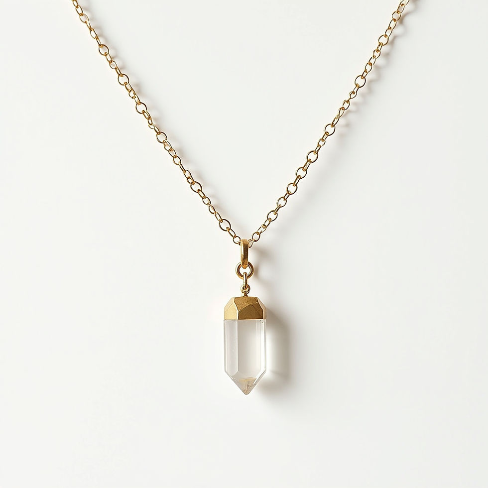 Kristall Hänge Halsband