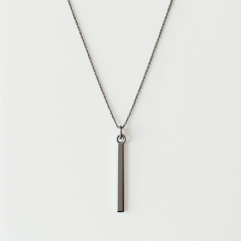 Diskret Silverhalsband