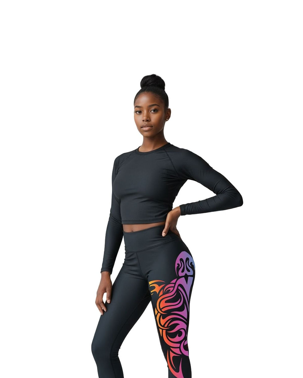 Thumbnail: Women's Color Turtle Leggings