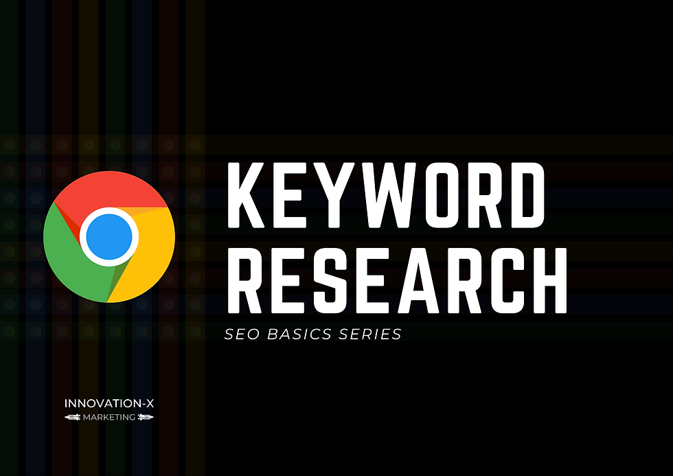 what is keyword research blog cover page