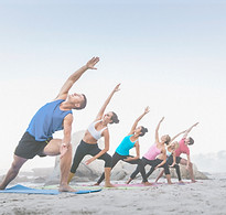 Yoga on the Beach