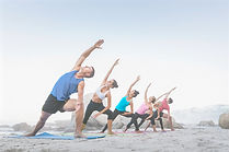 Yoga on the Beach